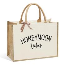 Sacola KongmoTree Bride Gifts em tela 42x32x19 cm