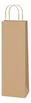 Sacola Kraft Bebidas Vinho 13,5x8x39cm - 10 Unidades Sacola Kraft Bebidas Vinho 13,5x8x39cm - 10 Unidades