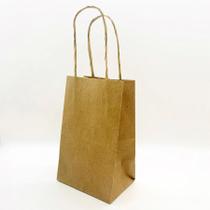 Sacola Kraft Natural - Ref6659 - 9,5x7,5x15cm - WMA - Rizzo