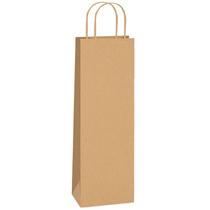 Sacola Kraft para garrafa 35x15x8 4,2 litros