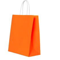 Sacola Laranja para Eventos e Festas 10 Unid