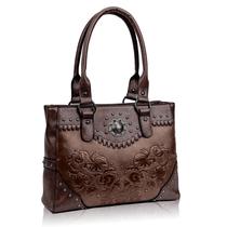 Sacola LAVAWA para mulheres Large Western Purse Coffee