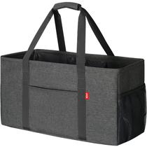 Sacola LHZK 57x27x30cm Dobrável Cinza Utilitária Sacola LHZK 57x27x30cm Dobrável Cinza Utilitária