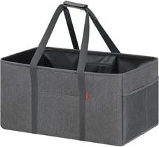 Sacola LHZK Standing Extra Large Utility com estrutura de metal cinza