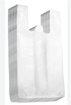 Sacola lisa 60x80 modelo cesta básica com 3k. Resistente