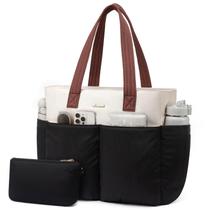 Sacola LOVEVOOK Puffer resistente à água 23L/26L para mulheres