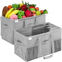 Sacola LUVHOMEE Extra Large Utility, pacote com 2 bolsos e tampas Sacola LUVHOMEE Extra Large Utility, pacote com 2 bolsos e tampas