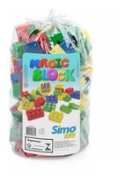 Sacola Magic Blocks 140 Peças - Simo Toys