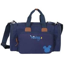Sacola Maternidade PLUS Mickey Azul com Trocador Babygo Sacola Maternidade PLUS Mickey Azul com Trocador Babygo