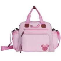 Sacola Maternidade Premium Minnie Rosa com Trocador Babygo