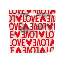 Sacola Metalizada com Zip - 46x43x5cm - Love On Top - 1 unidade - Cromus - Rizzo