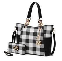 Sacola MKF Collection Mariely Vegan Leather preta