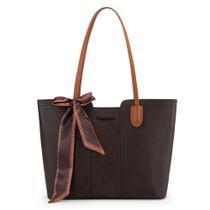 Sacola Montana West MWC-323CF Coffee Vegan Leather