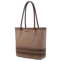 Sacola Montana West Woven Vegan para mulheres MWC-090CLBR