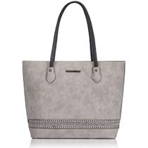 Sacola Montana West Woven Vegan para mulheres MWC-090GY