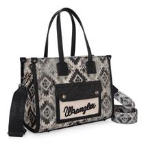 Sacola Montana West Wrangler Aztec Canvas para mulheres