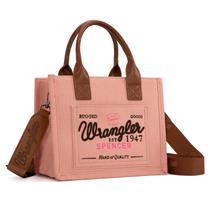 Sacola Montana West Wrangler de lona para mulheres rosa