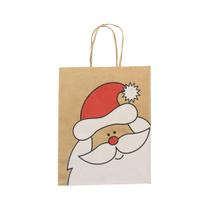 Sacola Papai Noel 2 23,5x10x31,5cm Kit com 60 Unidades
