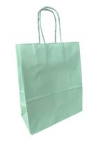 Sacola Papel Colorida Verde Claro M 225x315mm Scrity 10 und Sacola Papel Colorida Verde Claro M 225x315mm Scrity 10 und