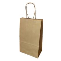 Sacola Papel Kraft 24x10x39 Pct. 10UNID Pardo - Lelu