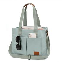 Sacola para laptop Barsine Barsine para mulheres de lona de 15,6 polegadas Sacola para laptop Barsine Barsine para mulheres de lona de 15,6 polegadas