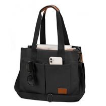 Sacola para laptop Barsine Barsine para mulheres de lona de 15,6 polegadas