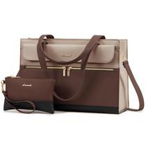Sacola para laptop LOVEVOOK para mulheres à prova d'água de 15,6 polegadas