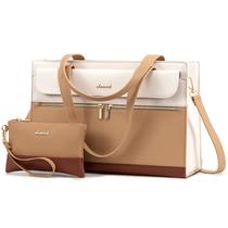 Sacola para laptop LOVEVOOK para mulheres de 15,6" à prova d'água