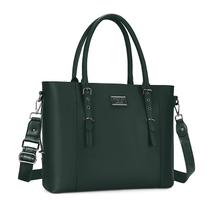 Sacola para laptop MOSISO de couro PU impermeável 17-17,3 polegadas para mulheres Sacola para laptop MOSISO de couro PU impermeável 17-17,3 polegadas para mulheres