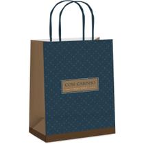 Sacola para Presente Decorada RALF Masculina G 32X26,5X13CM Pacote com 10 Unidades