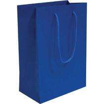 Sacola para Presente Lisa Azul Royal 15X21,5X8 CM. PCT com 10