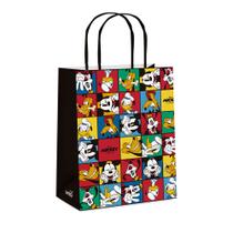 Sacola para Presente Mió Disney Mickey e Amigos Grande 2X26,5X13CM com 1 Unidade