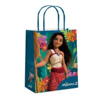 Sacola para Presente Mió Disney Moana 2 Grande 32X26,5X13CM com 1 Unidade