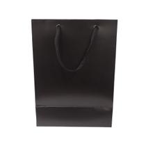 Sacola para Presente Mió Preta Pequena 5,0X20,0X8,0CM com 1 Unidade