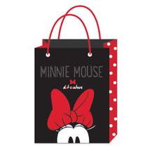 SACOLA PARA PRESENTE MODELO DISNEY MINNIE MOUSE 23X18X10cm.