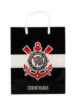 Sacola Para Presentes Corinthians 33X27Cm - Minas de presentes