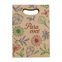 Sacola Para Você 20x29cm C/10 Un Presente Criativo, Love, Aniversário, Eu Te Amo, Coração