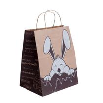 Sacola Páscoa Coelho 20x15x25cm Kit 100 Un Embalagem Para Ovo De Chocolate Presente Lembrancinha Sacola Páscoa Coelho 20x15x25cm Kit 100 Un Embalagem Para Ovo De Chocolate Presente Lembrancinha