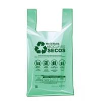 Sacola Plástica Bio Prefeitura Verde 48x54 Especial A com 500