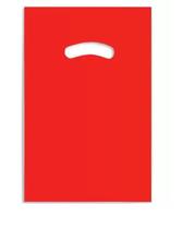 Sacola Plástica Boca de Palhaço Vermelha 20x30cm- Kit 20un