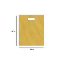 Sacola Plástica Boca Palhaço Reta Amarela 40X50 250 Unidades - Envelopes Express