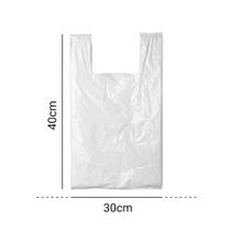 sacola plástica branca 30x40 c/600 unidades