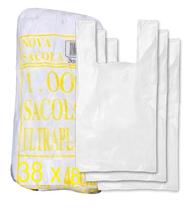 Sacola Plástica Branca 38X48Cm Altaplast C/5000 (5Pct)