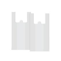 Sacola plástica branca milheiro fina mercado 30x40 c/ 5.000