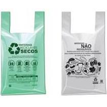Sacola Plástica De Mercado Biodegradável 48x55 C/100 Uni. Sacola Plástica De Mercado Biodegradável 48x55 C/100 Uni.