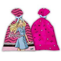 Sacola Plástica Festa Barbie - 8 Unidades - Festcolor - Rizzo
