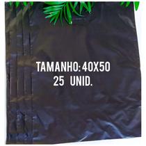 SACOLA PLÁSTICA PREMIUM VIRGEM BOCA DE PALHAÇO COM TEXTURA 40X50 CORES e QUANTIDADES DIVERSAS
