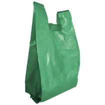 Sacola Plástica Reciclada 40x50cm Verde 1Kg