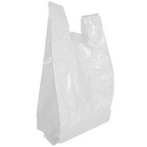 Sacola Plástica Reciclada Branca 35x45 Kg - SACOLA RECICLADA