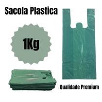 Sacola Plástica Reciclada Reforçada - 1Kg